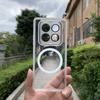 Чехол для Xiaomi POCO X7 Мягкий ТПУ Прозрачный Магнитный Защита объектива Задняя крышка Чехол для Xiaomi POCO X7 X6 Pro X 7 Корпус телефона