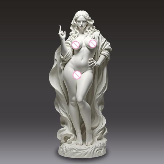 Статуэтка Богини-Ведьмы Ведьминский Орнамент с Характером Легко Разместить