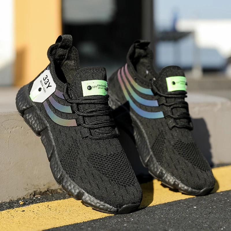2024 Новые мужские кроссовки дышащие беговые легкие повседневные кроссовки женские кроссовки нескользящие сетчатые туфли Tenis Masculino