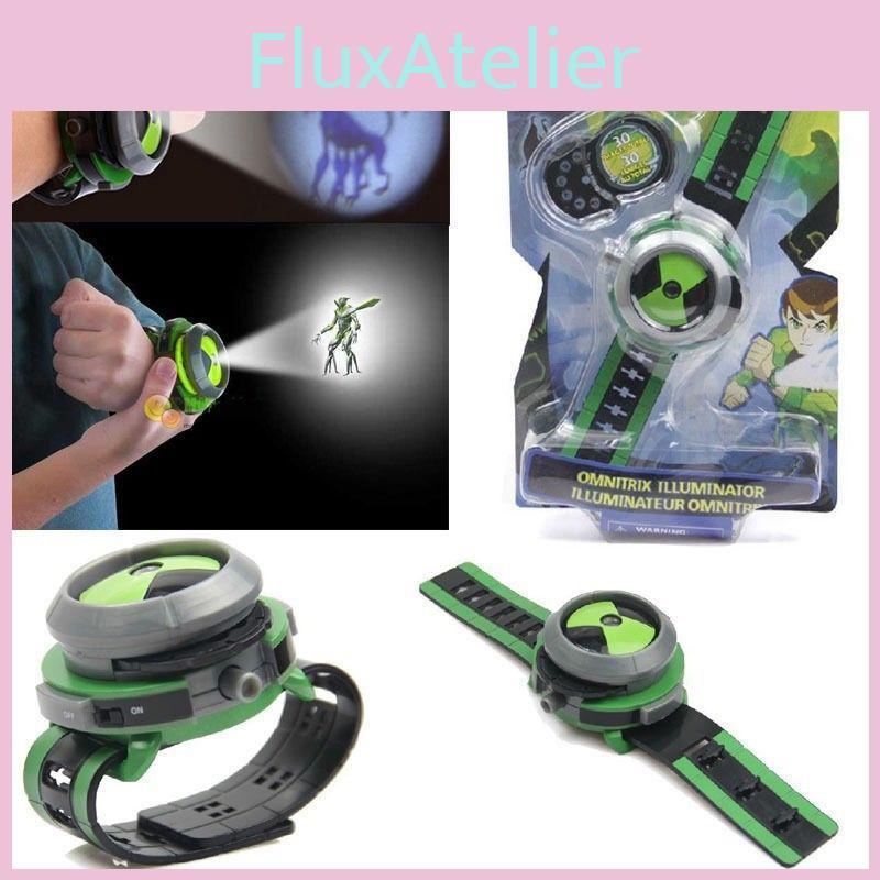 Захватывающие часы-проектор Ben 10 Alien Force Omnitrix Illuminator, подарок для детей