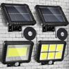 Solar Lights for Outdoor Use, IP65 Waterproof with Motion Sensor Spotlight Outdoor 120° Super Bright for Street Garden Porch Lamp