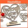 Beautifully Crafted Wooden Heart Plaque Perfect Happy Mothers Day Gift Decor