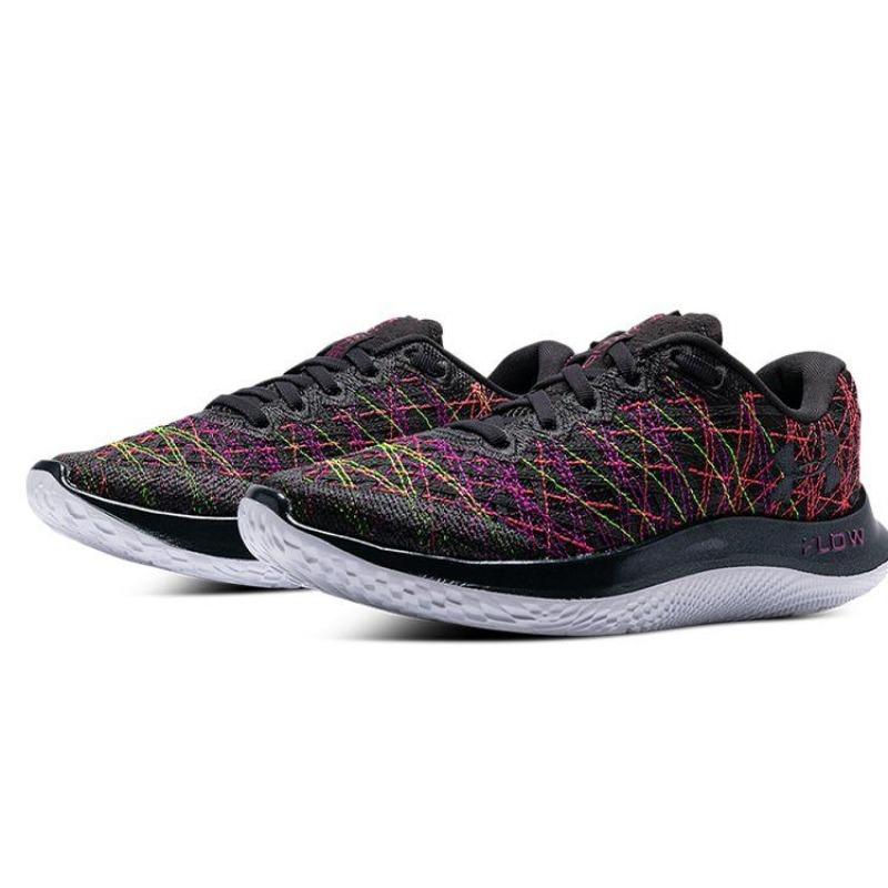 Under Armour Flow Velociti Wind PZ CN Mesh Running Shoes Women Jet Gray 3025223-100