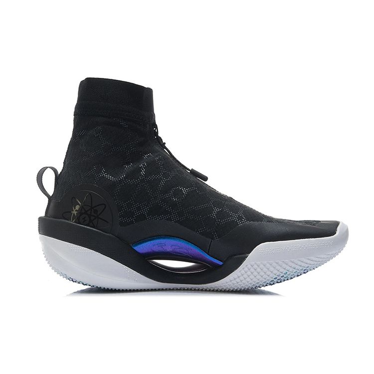 Баскетбольные кроссовки Li Ning Wow 9 Infinity High-Top женские кроссовки черные ABER002-1