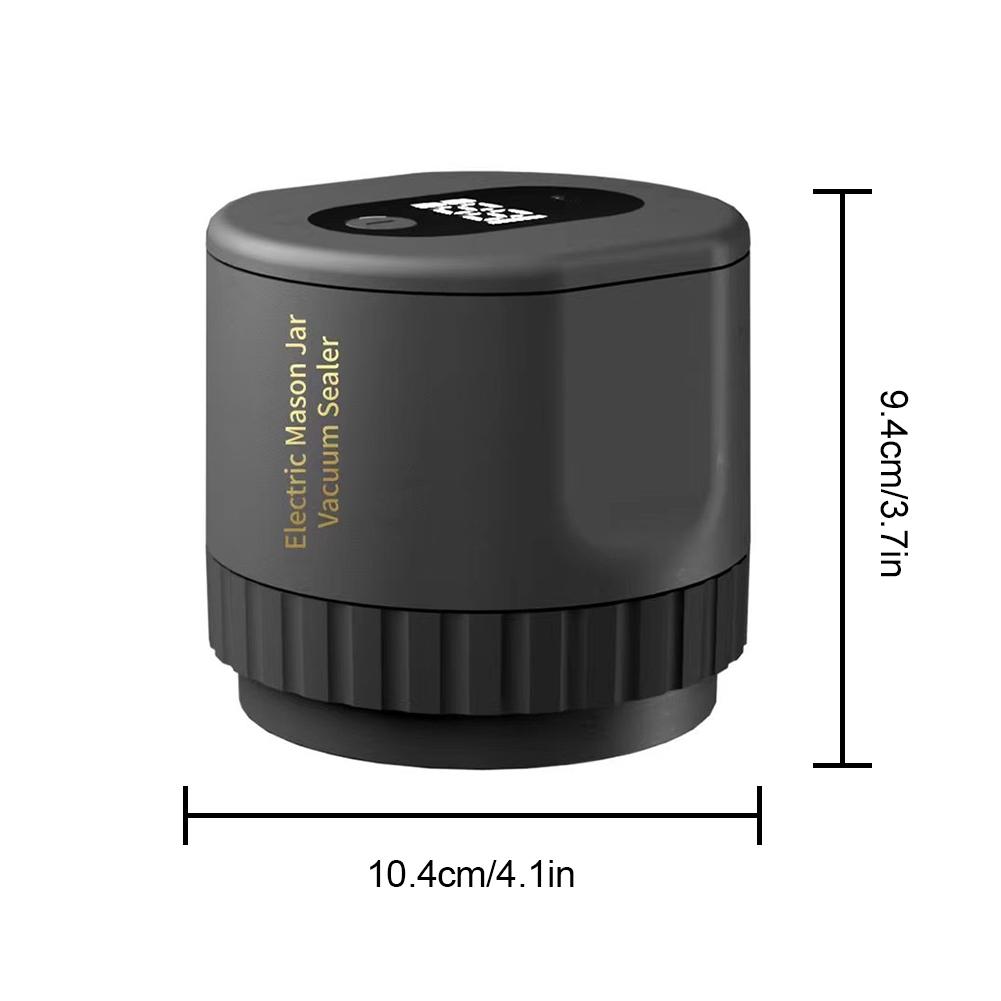 Машина для запечатывания банок Mason, полностью автоматическая, небольшая бытовая машина для сохранения свежести, вакуумная машина, электрическая машина для запечатывания