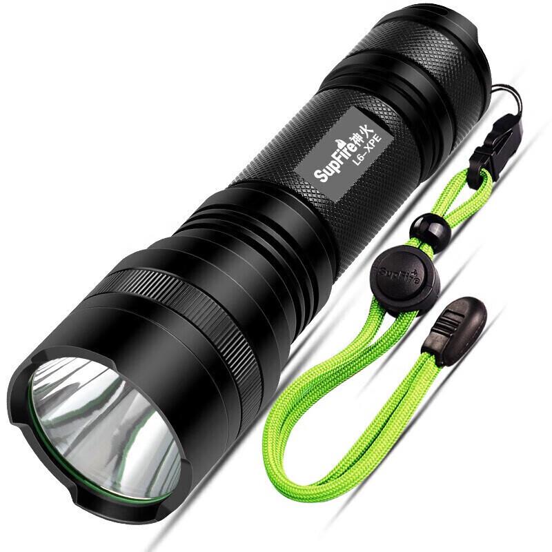 SupFire L6 Rechargeable LED Flashlight