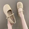 Fashion Summer Round Toe Ladies Footwear Mary Jane Women's Flat Shoes 2025 Low Price Comfortable Fashion Elegant Dress Shoe Wholesale