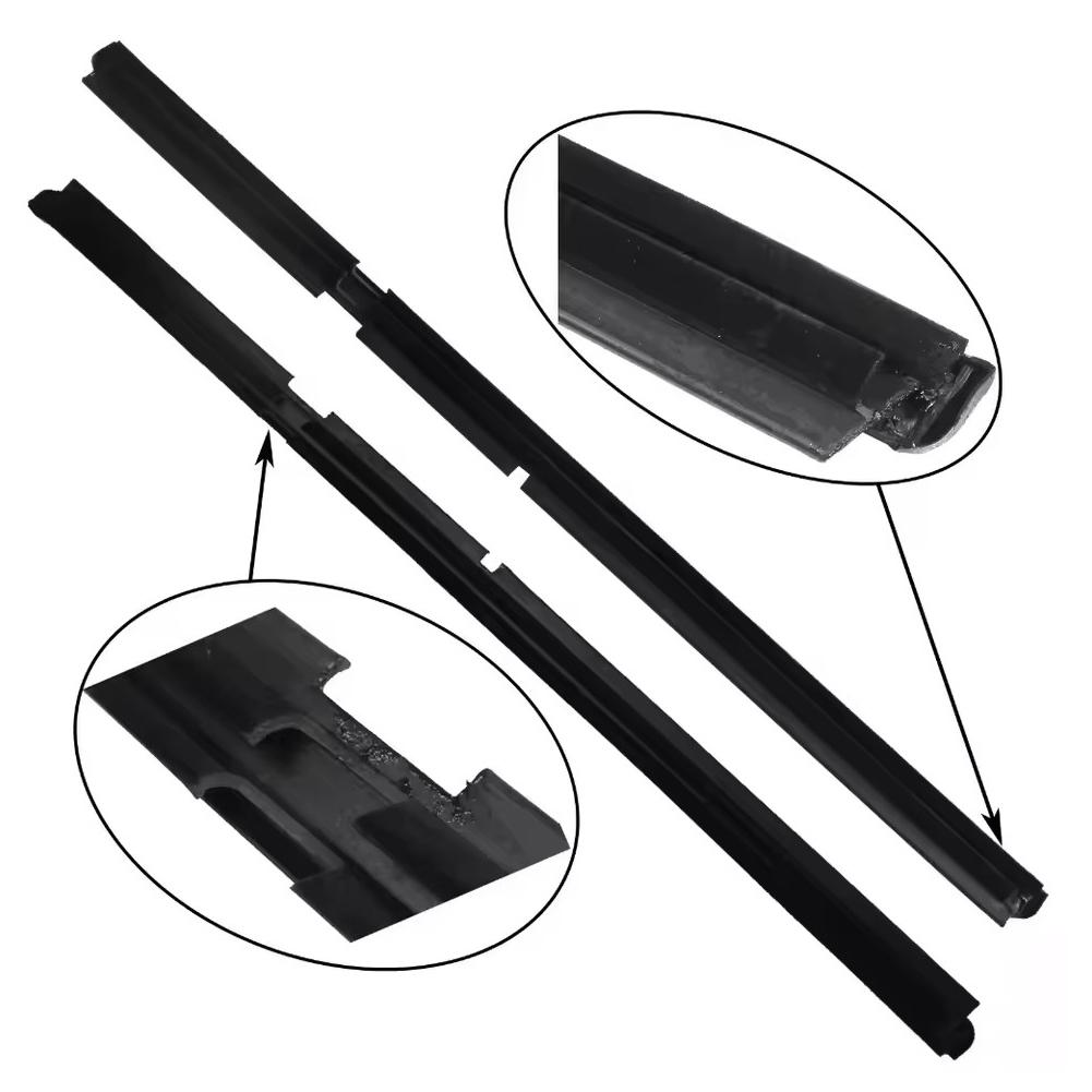 Уплотнитель стекла 55135879AF Накладка Стекло двери Водонепроницаемые уплотнительные резиновые полосы Для Jeep Grand Cherokee II WJ WG 1998-2005