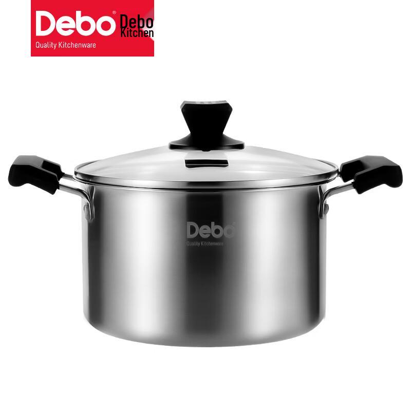 Кастрюля Debo Phoebe из нержавеющей стали 304