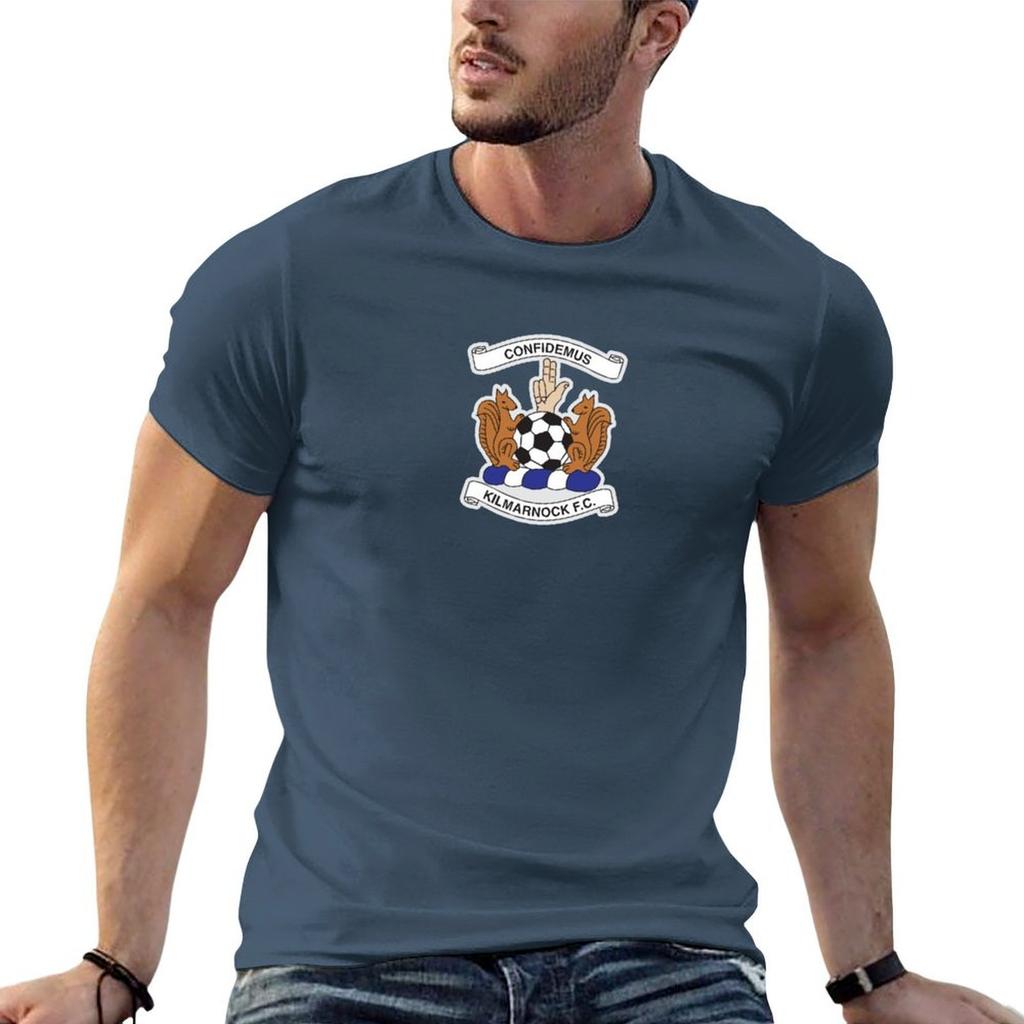 Kilmarnock Football Club Logo Stripes Tshirt Essential T Shirt Unisex T Shirt Luxury T Shirts For Unisex Cotton Soft Tshirt