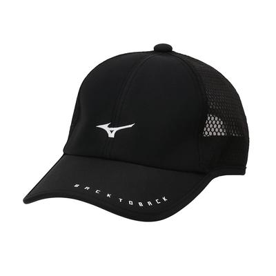 Кепка для гольфа Cool Hold Cap Hat Cool When Wet Summer E2MWB002 Black [Mizuno] Мужская