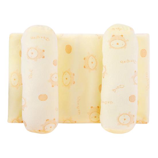 Мягкие детские подушки Регулируемый детский подголовник Подушка для сна младенца для поддержки шеи Защита головы Предотвращение плоской головы Перекатывание