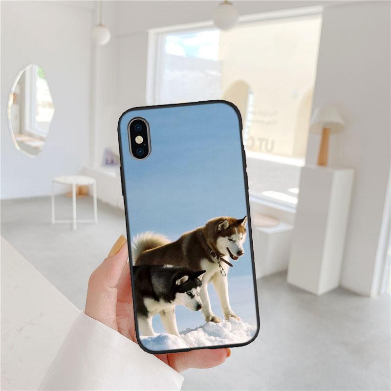 CJ66 Husky Puppy Dog Soft Shell Phone Case for Redmi Note 10 11 12 Pro Max 10S 10C 10T 11A 11S 12S 12C