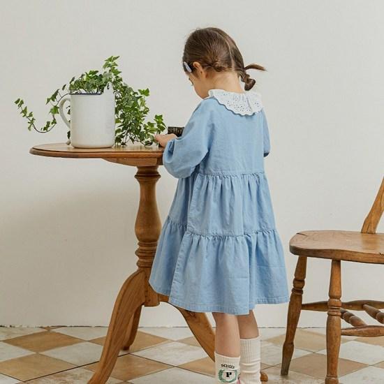 Прекрасное кружевное платье-отмена от Olivan Girls, популярный персонаж в Корее