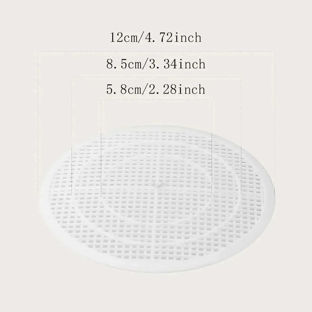 2 шт. Квадратная крышка слива для душа, Защита от засорения раковины, Напольная крышка Слив для душа Фильтр для слива волос, Кухонные, Ванные инструменты