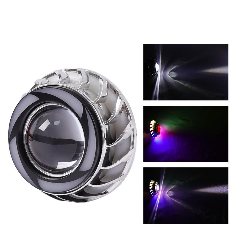 Универсальное оборудование для мотоциклов, сигнальная лампа «ангельский глаз», RGB, мигающий тормозной хвост, задний светодиодный светильник для мотоцикла, аксессуары для мотоциклов