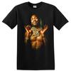 Хип-хоп футболка с художественным портретом Meek Mill Кулон-цепочка Футболка