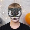 Маска совы Реалистичная полузакрытая маска совы Удобная в носке маска с резинками для костюмированных вечеринок на Хэллоуин