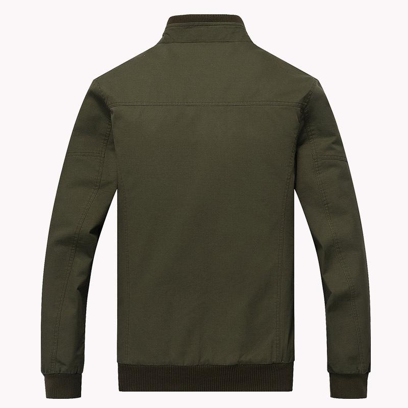 Новая осенняя хлопковая мужская куртка Military Tooling Plus-size Casual Coat