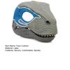 Dinosaur Face Cushion Moving Chin Tyrannosaurus Rex Head Cover Spooky Halloween Decoration for Cosplay Parties