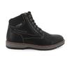 Men's Black High-Top Sneakers