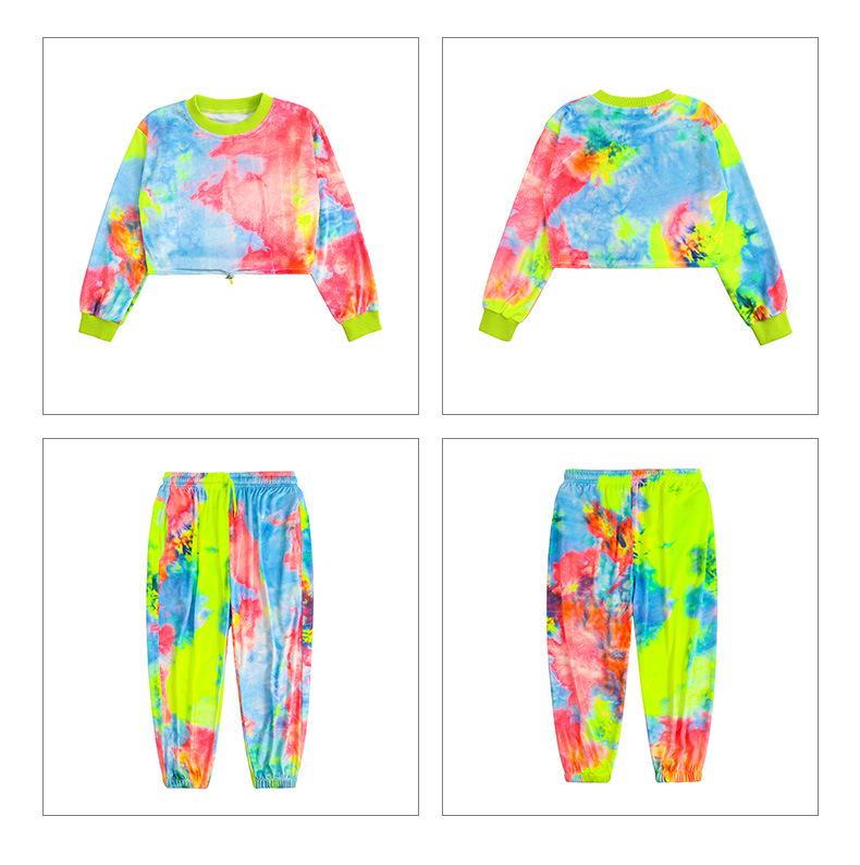 Костюмы для джазовых танцев и черлидинга для девочек - модные наряды для уличных танцев и подиума ко Дню защиты детей