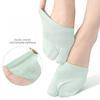 Summer Thin Half-cut Toe Socks, Instep Mesh Invisible Soles of The Feet, Silicone Anti-slip Flip-flops, Women's Boat Socks