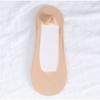 Women's New Summer Shallow Mouth Invisible Silicone Non Slip with Invisible Ice Silk Boat Socks