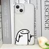 F-Flork Забавный Мем Пара Чехол для Телефона для IPhone 15 14 13 Pro Max 16 13 12 11 Mini 7 8 15 14Plus SE 2020 X XS XR Прозрачный Мягкий Чехол
