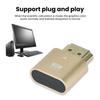 4K HDMI-compatible Dummy Plug Virtual Monitor Display Emulator Headless Virtual Display Adapter for Graphics Card Spoofing Camouflage Lock Screen