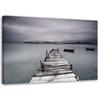 Canvas Print, Pier Lake Landscape