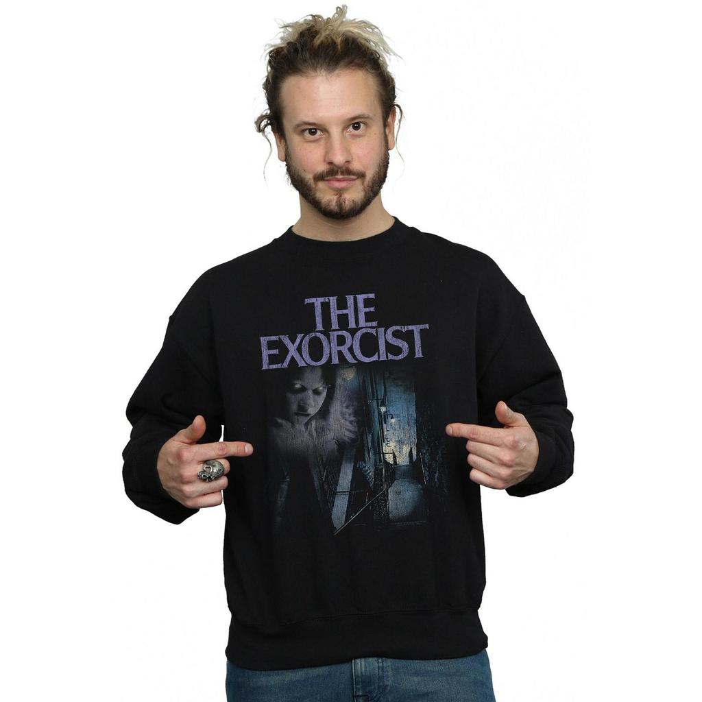 The Exorcist Mens Distressed Steps Sweatshirt