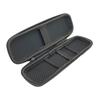 Pencil Box Lightweight Anti-drop Pen Box Black Hard Shell Headset Accessories Portable Pencil Case High Quality Leather Fabric