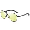 aoron Polarized Night Vision Sunglasses Metal Sunglasses Men's and Women's Fashion Color-changing Glasses Toad Glasses