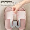 Slipper Drying Rack No Punching Hole Anti-slip Waterproof Bathroom Slipper Holder Quick Installation Great Load Bearing Flip Flops Wall Organizer