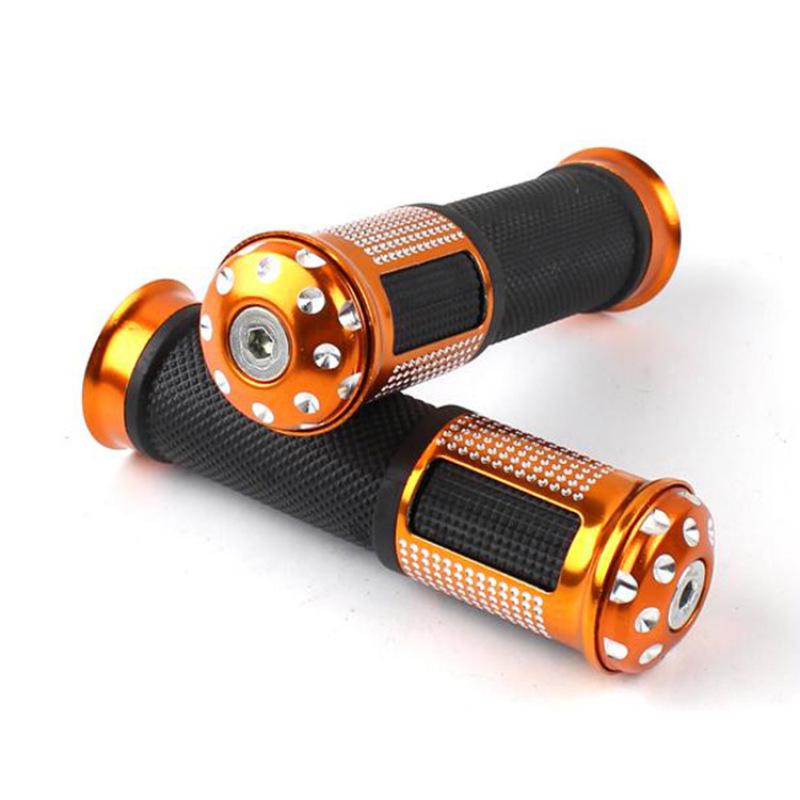 Универсальные резиновые ручки для руля мотоцикла 7/8 дюйма, ручки дроссельной заслонки для мотоцикла, концы руля, пригодные для