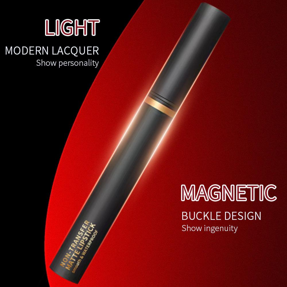 Misiou Beauty Velvet Matte Thin Tube Glaze для губ, бархатная матовая помада, легко окрашивается, не легко окрашивается, не легко выцветает