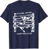 Funny Goat It's Fine I'm Fine Everything's Fine Unisex T-Shirt
