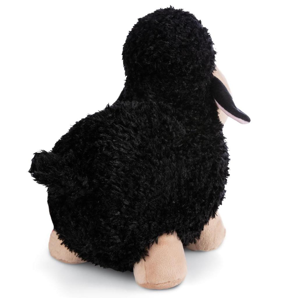 NICI Plush Woolly Gang Sheep Black Standing 22cm