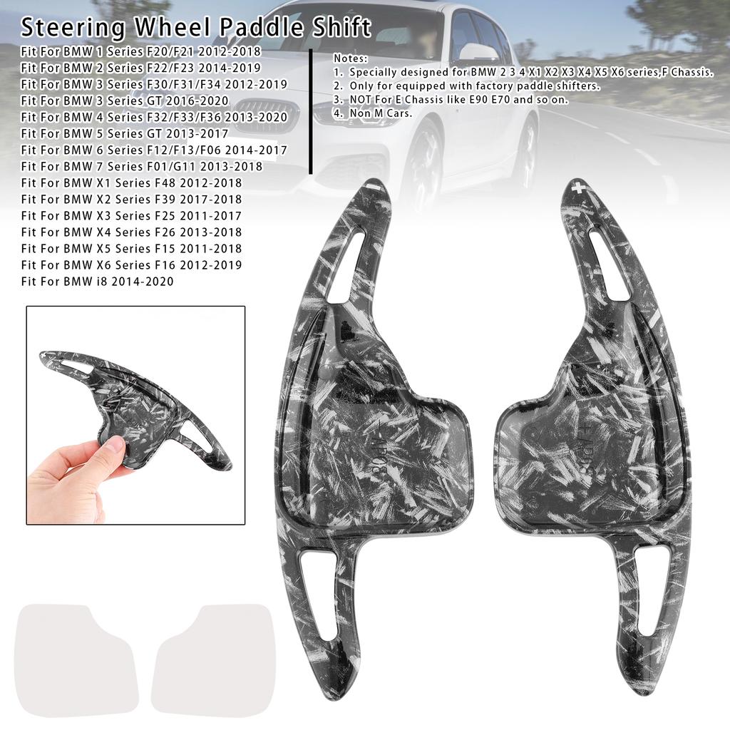 Steering Wheel Paddle Shifter Extensions For BMW F15 F25 F30