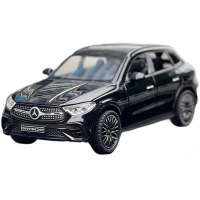 1/32 масштаб Benz GLC 400E внедорожник модель автомобиля из сплава звук и свет отступить детские игрушки товары подарок на день рождения