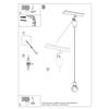 Diego 1 yellow hanging lamp