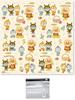 Anpanman Leisure Sheet LL for People 2 Tatami Mats 180 X 180 Cm Leisure Mat Folding Set Slider 4-5 (leisure Sheet, Bag)
