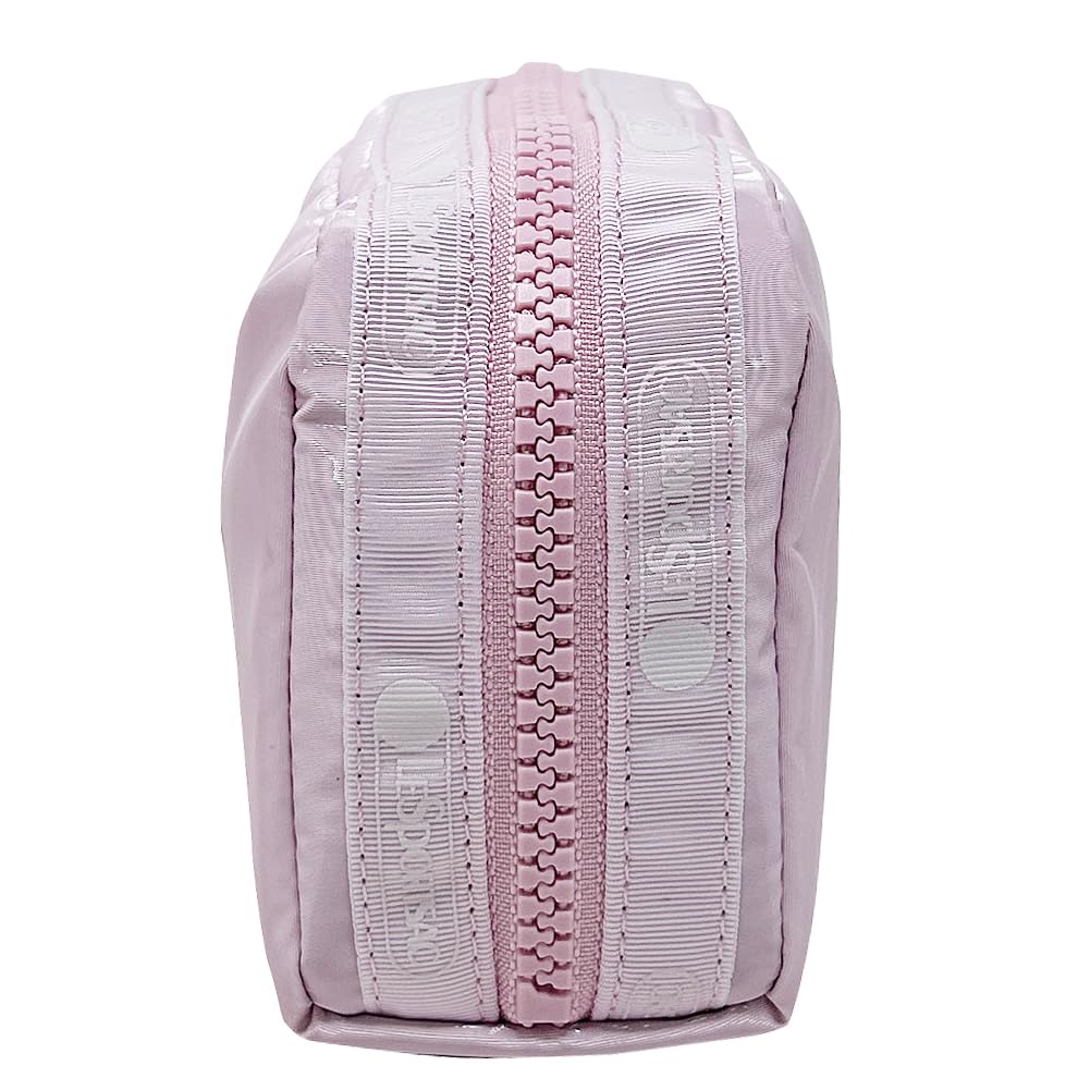 LeSportsac Pouch for Women RECTANGULAR COSMETIC 6511 PINK [LeSportsac] (ICEY SHINE) [Used]