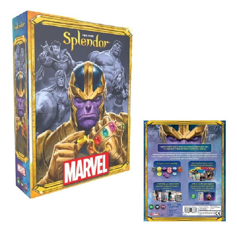 Splendor Marvel Board Game Featuring Paper Cards For Kids And Adults
