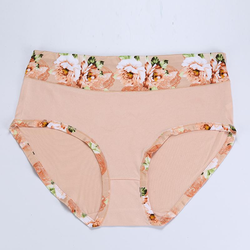 Women's Plus Size Floral Print Briefs - Comfortable Fit, Sizes 4XL-14XL