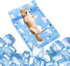 CHMKSTC Pet Cooling Cooling Mat with Cooling Cool Cool Chin Harmless Water Injection Cool To the Summer Heat Stroke Cool To the Bite Cool Suitable for