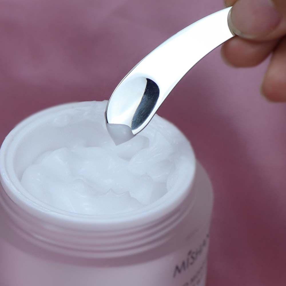 Eye Cream Stick Massage Spoon Makeup Spatula Facial Cream Spoon Curved Scoop Mini Cosmetic Spoon