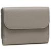 Chloe Alphabet Mini CHC21WP946F57 053 Tri-fold Wallet, Gray, Women's, [Used]