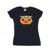 Womens/Ladies The Mandalorian Grogu Pumpkin Cotton T-Shirt